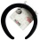 Headband Black Real Style Scunci